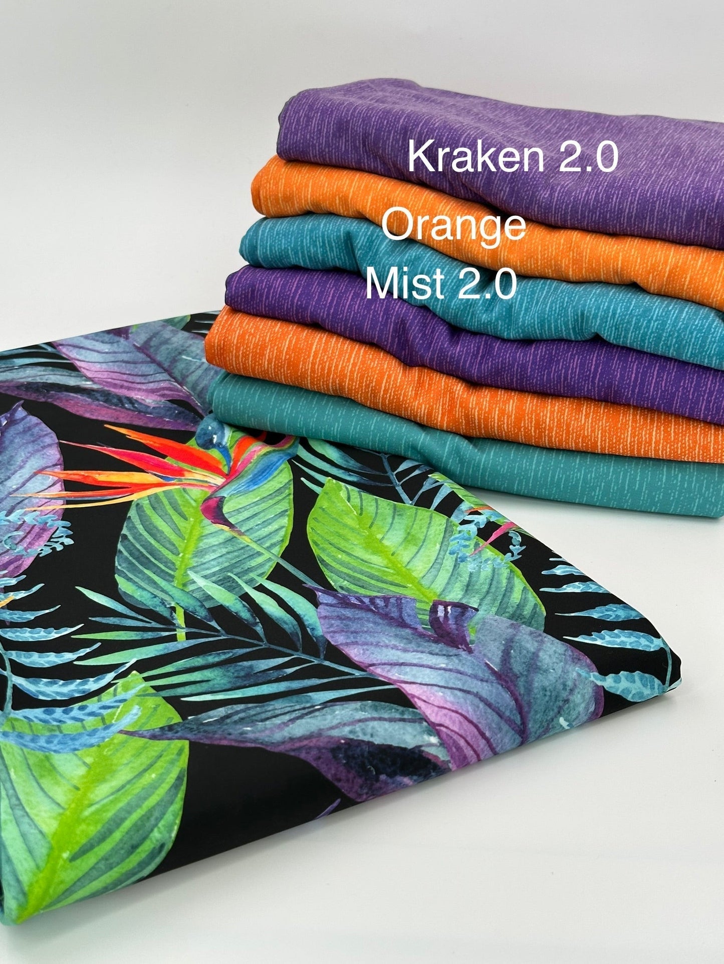 Boardshort: Bird of Paradise (18" Precut)
