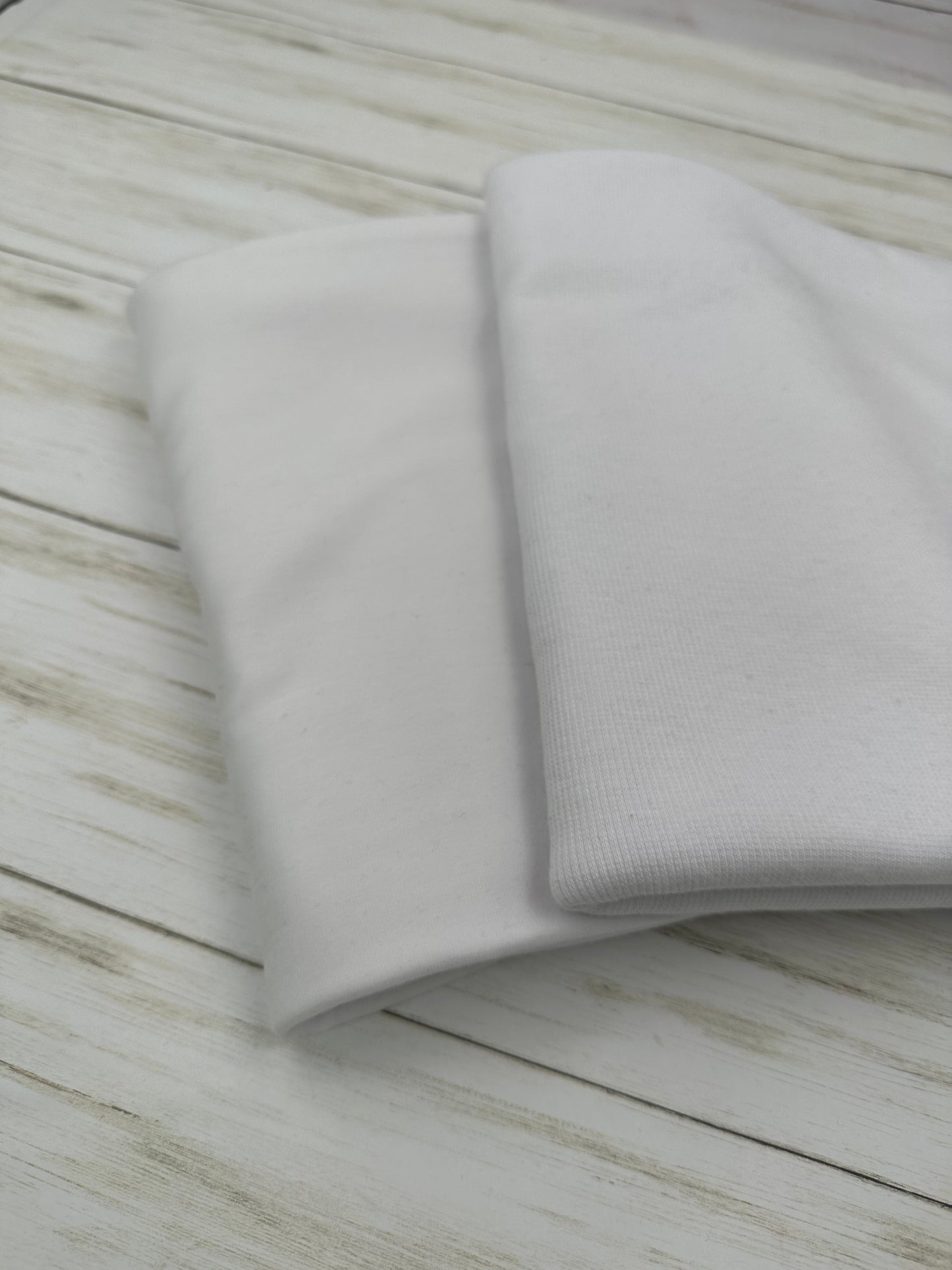 Tencel/Organic Cotton/Spandex - White