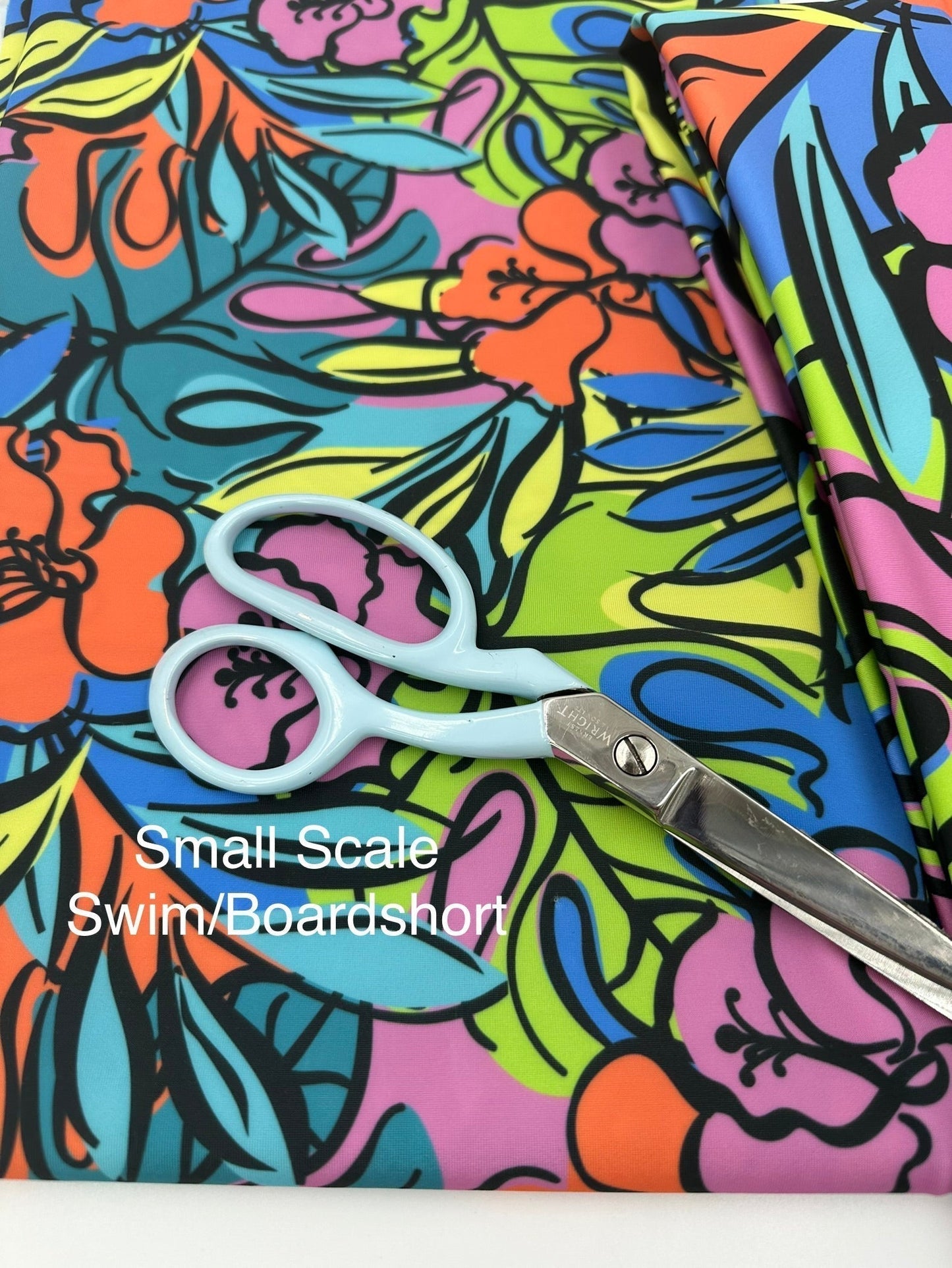 Swim Poly: Hibiscus