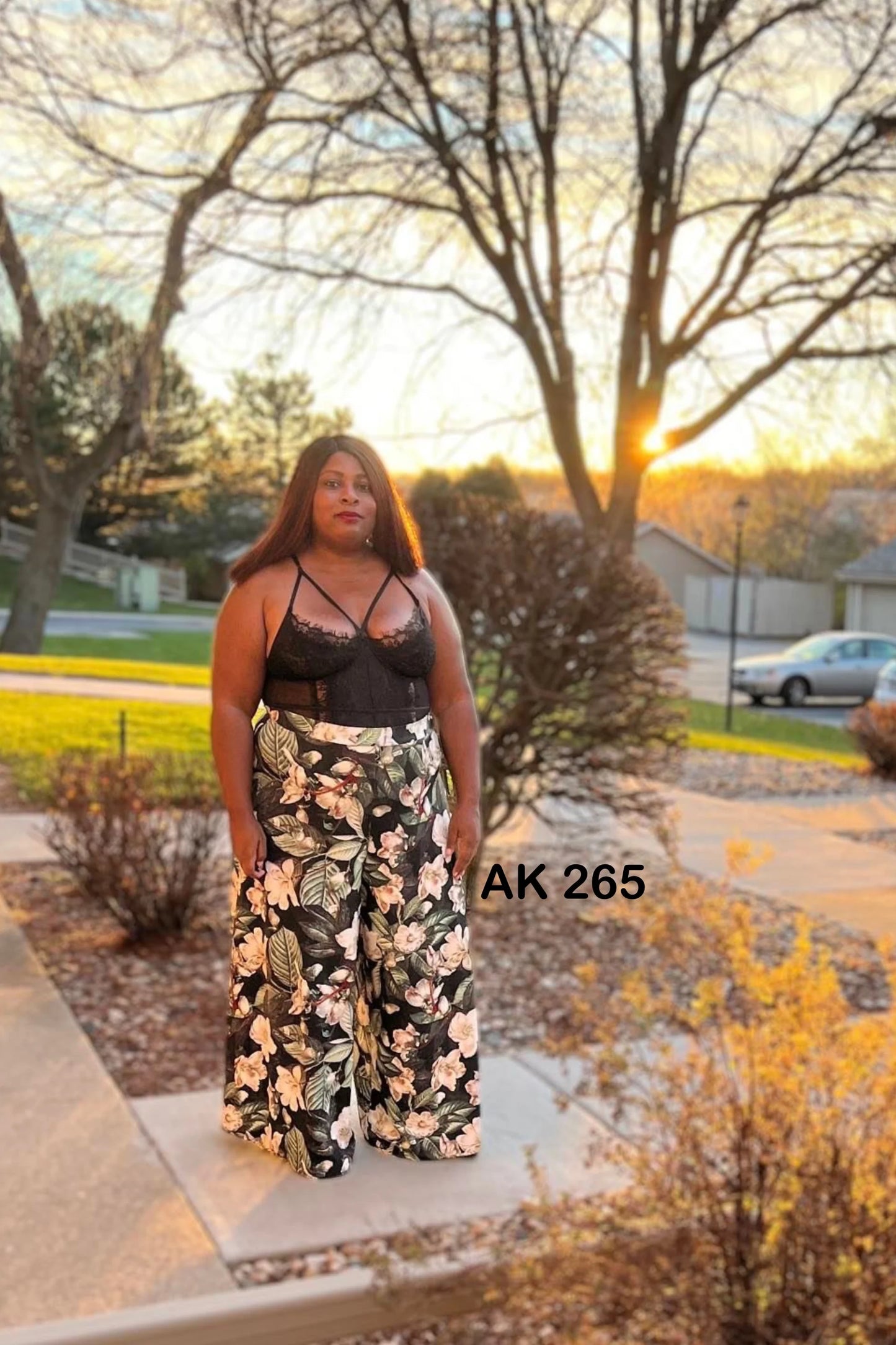 Jersey Knit: Magnolias (Remnant: 18")