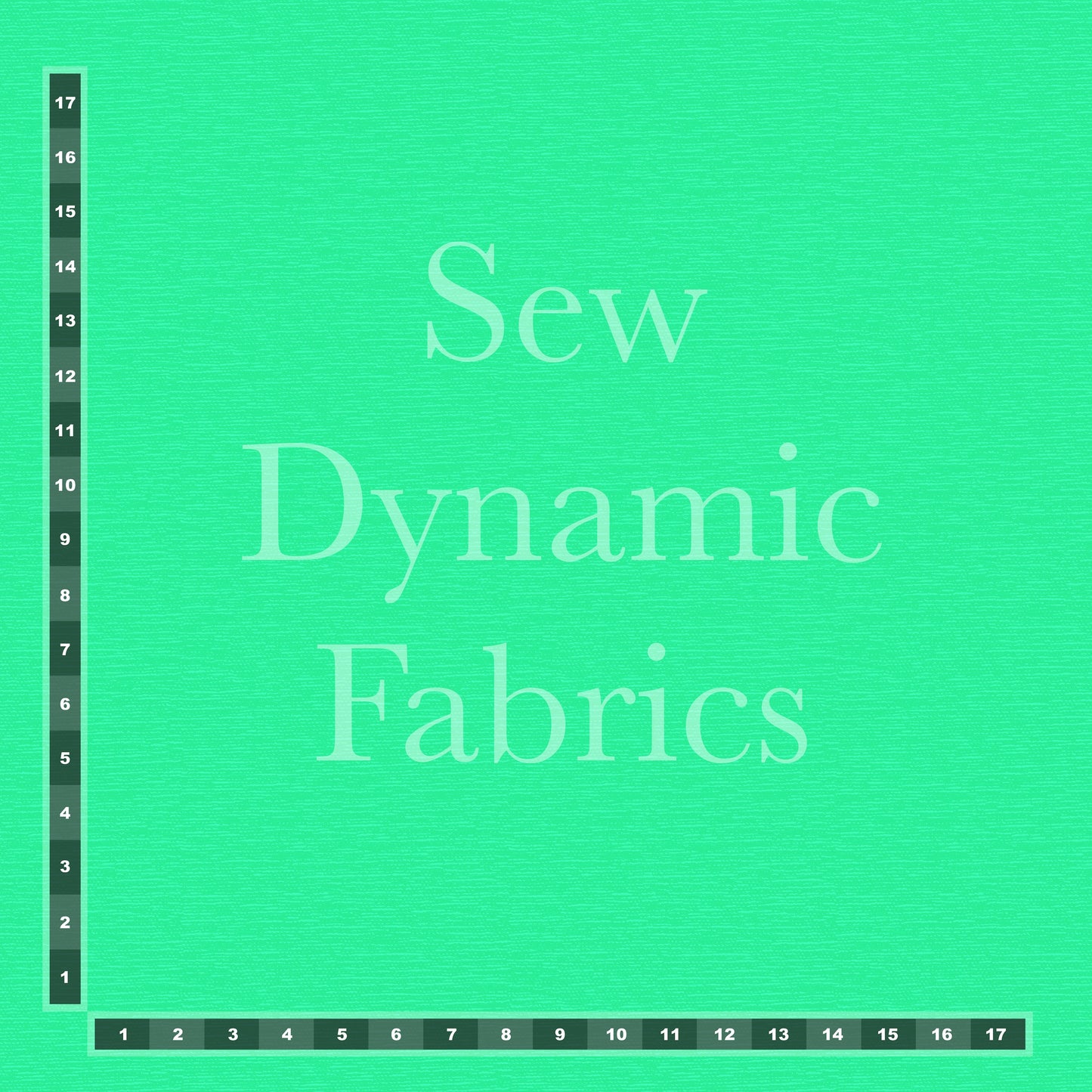 Jersey Knit: Mint Printed Woven Texture