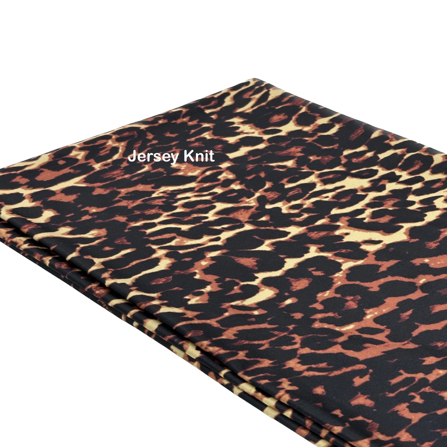 Jersey Knit: Leopard