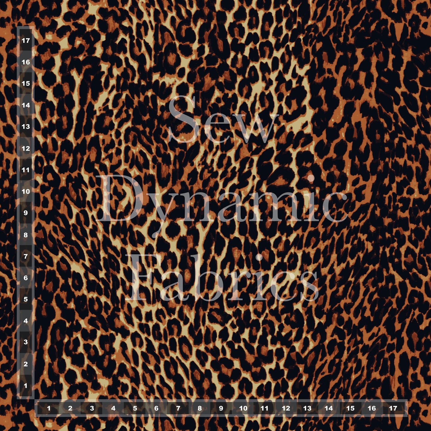 Jersey Knit: Leopard