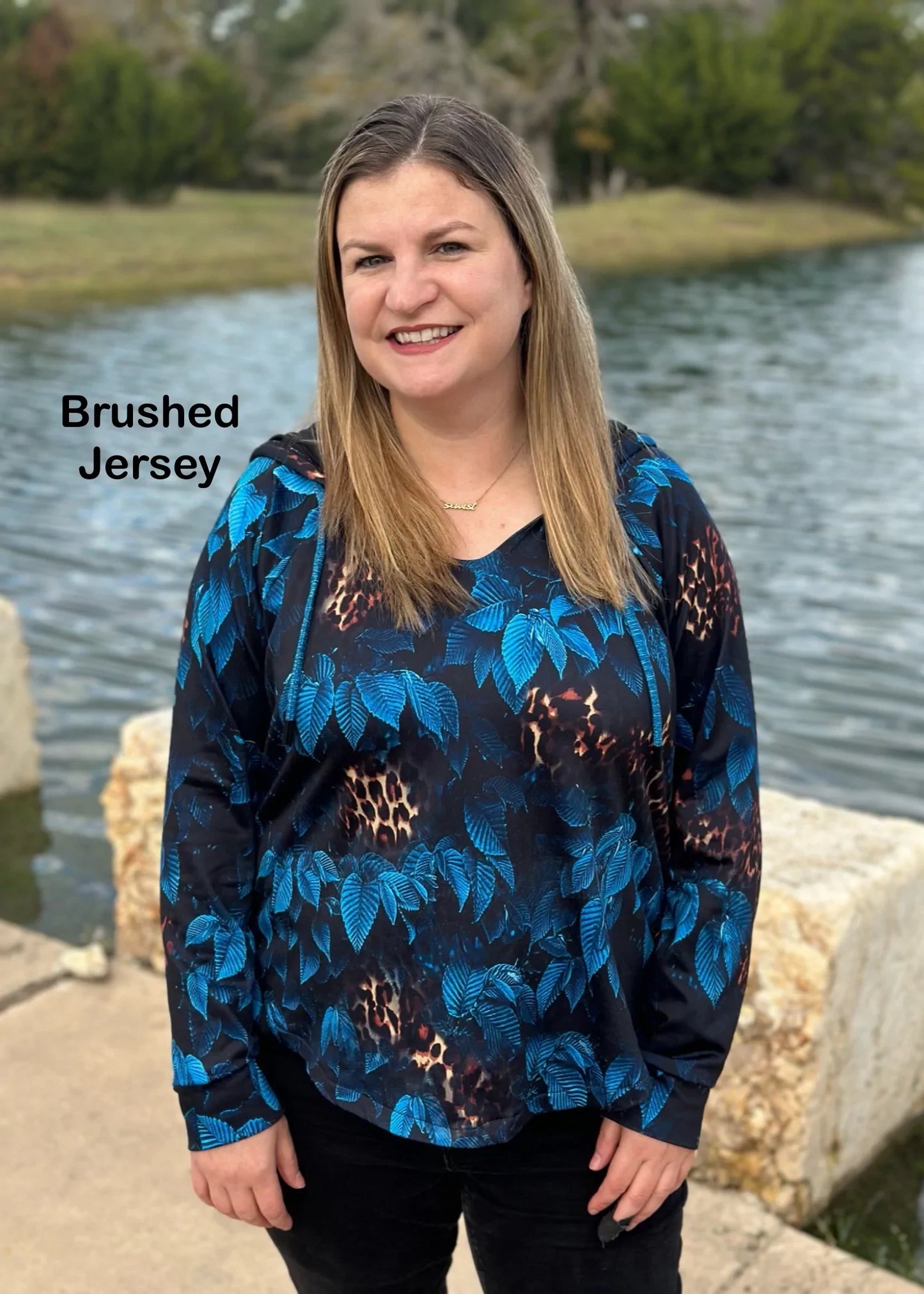 Brushed Jersey: Secret Forest