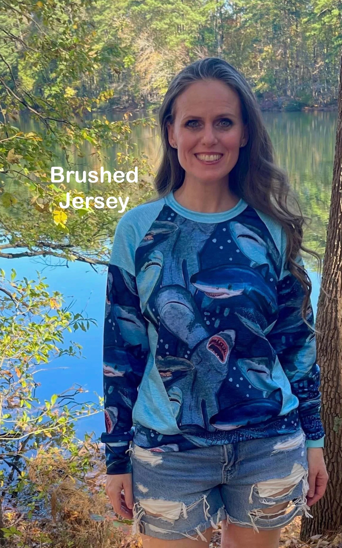 Jersey Knit: Tropical Splash Printed Woven Texture