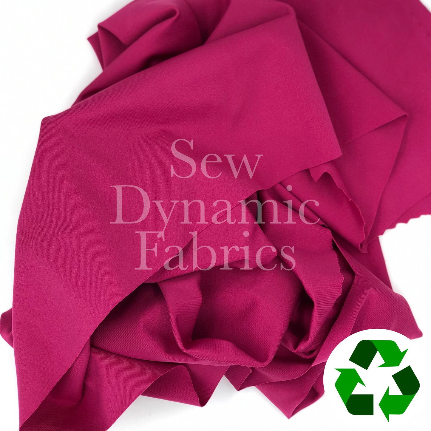 Solid Athletic Knit: Festival Fuchsia (REPREVE)