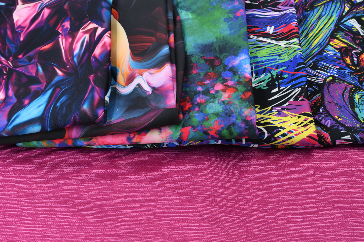 AK 265: Hollywood Cerise Woven Texture