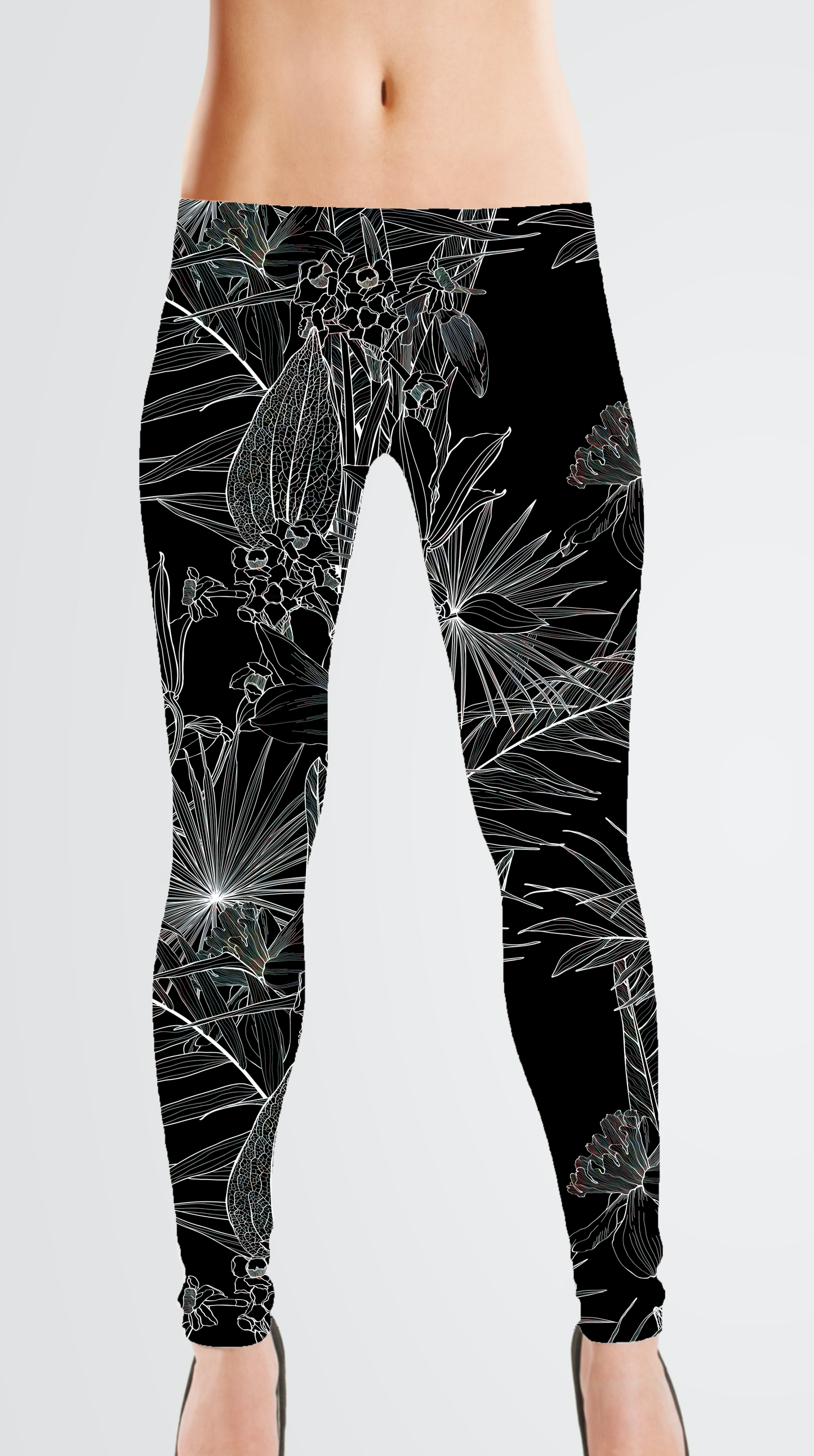 Athletic French Terry: Tropical Whispers