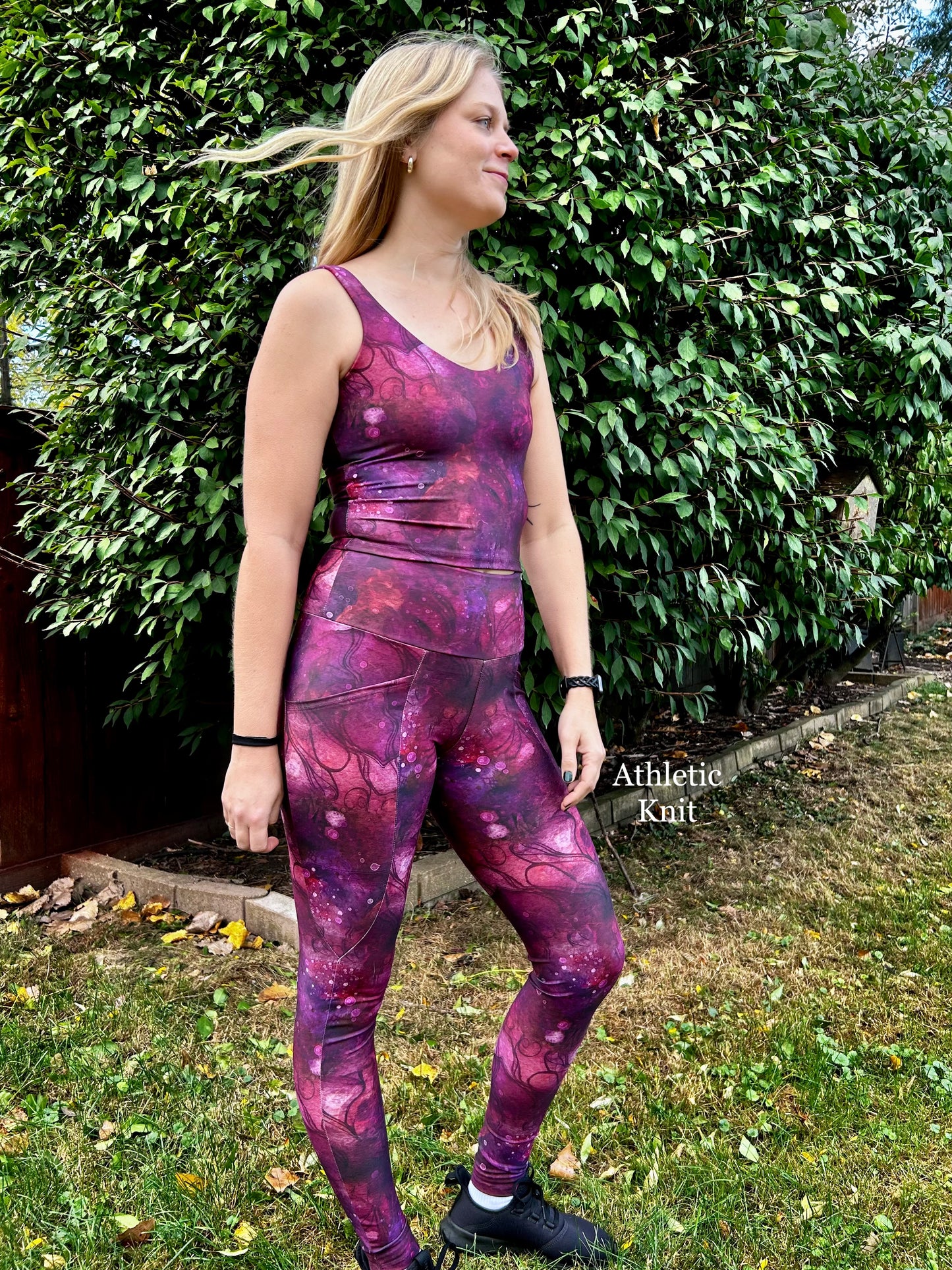 Athletic French Terry: Mystic Swirls