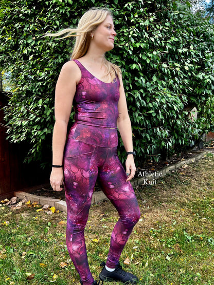 Athletic French Terry: Mystic Swirls