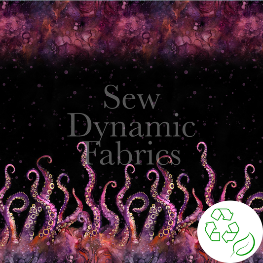 Swim Poly (NEW): Mystic Kraken 1 yard Panel