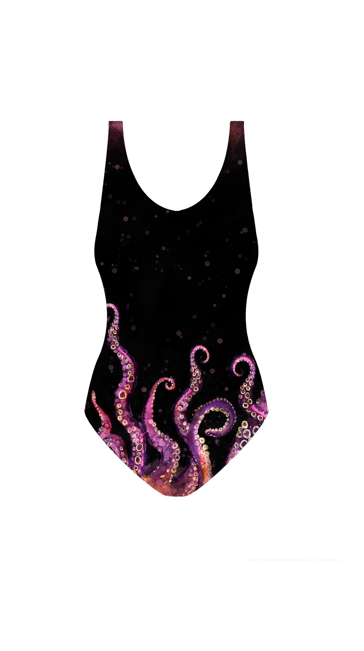 Swim Poly (NEW): Mystic Kraken 1 yard Panel