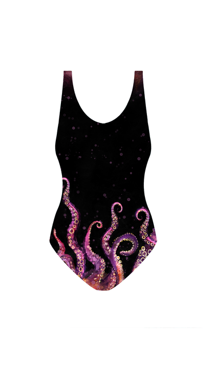 Swim Poly (NEW): Mystic Kraken 1 yard Panel