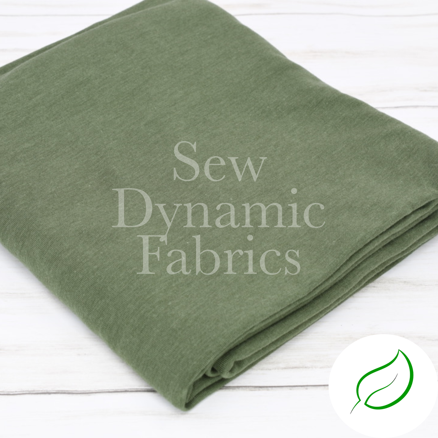 Jersey: Tencel/Organic Cotton/Spandex - Moss