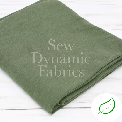 Jersey: Tencel/Organic Cotton/Spandex - Moss