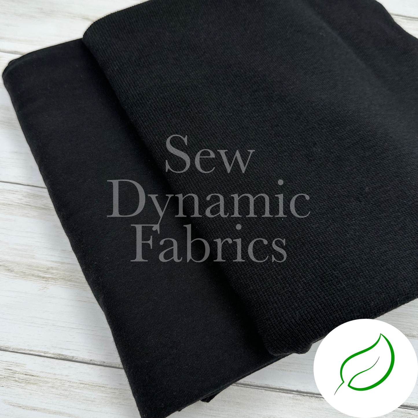 Jersey: Tencel/Organic Cotton/Spandex - Black