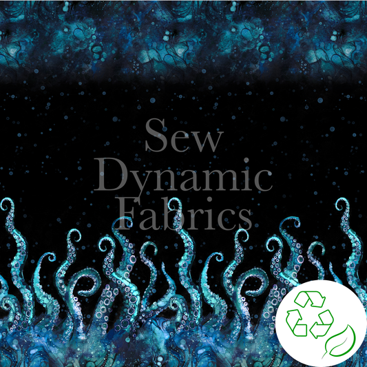 Swim Poly (NEW): Deep Sea Kraken 1 yard panel