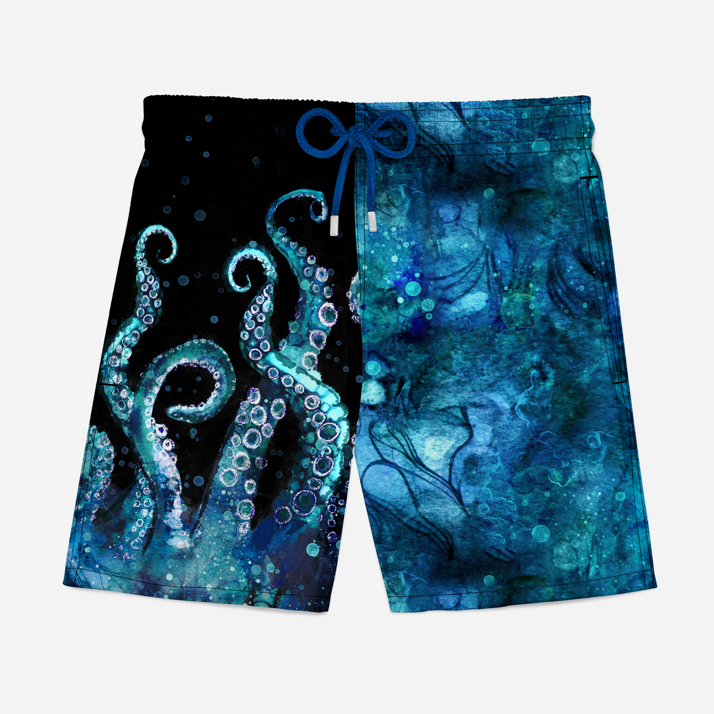Swim Poly (NEW): Deep Sea Kraken 1 yard panel