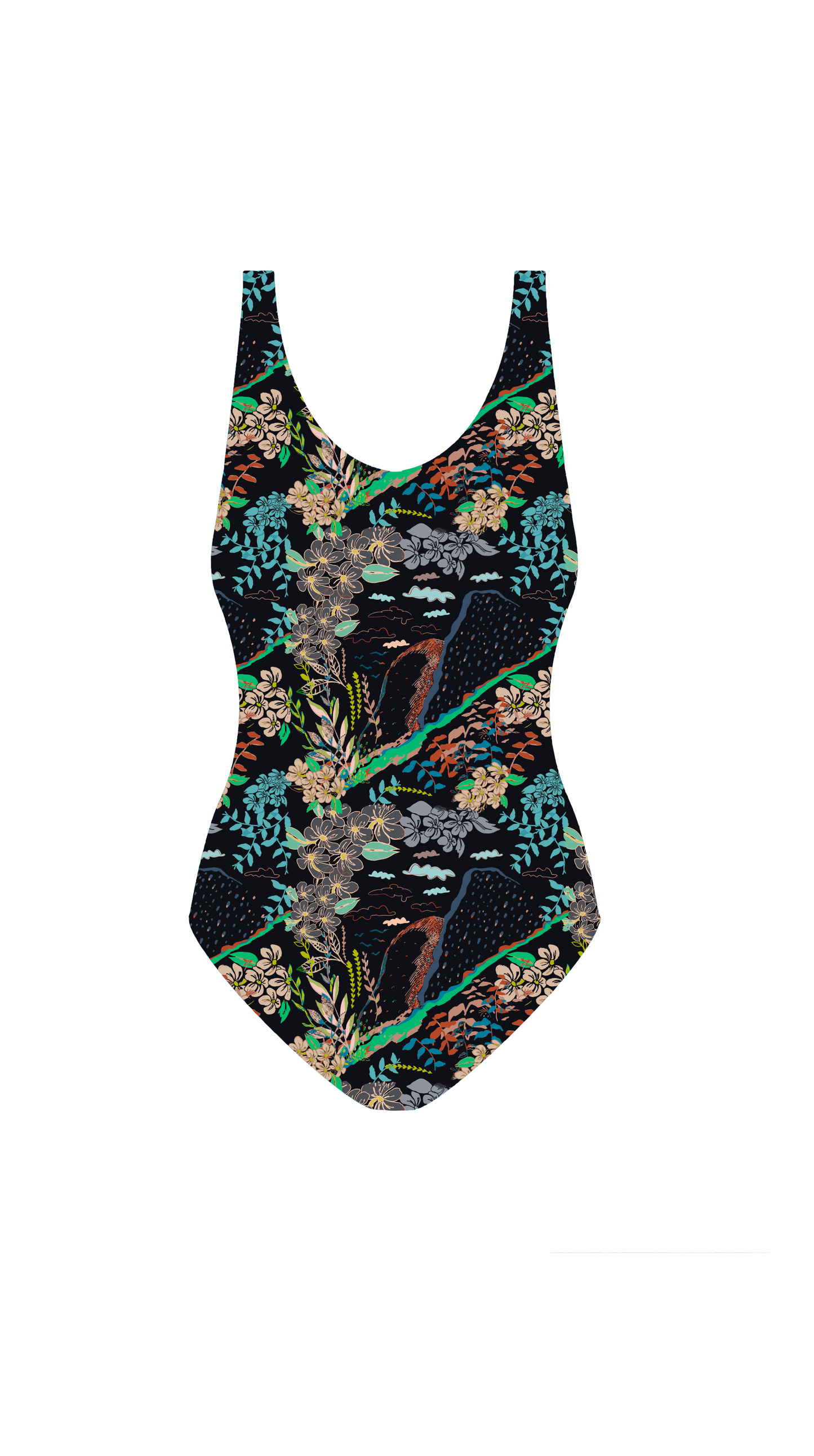 Swim Poly (NEW): Volcanos