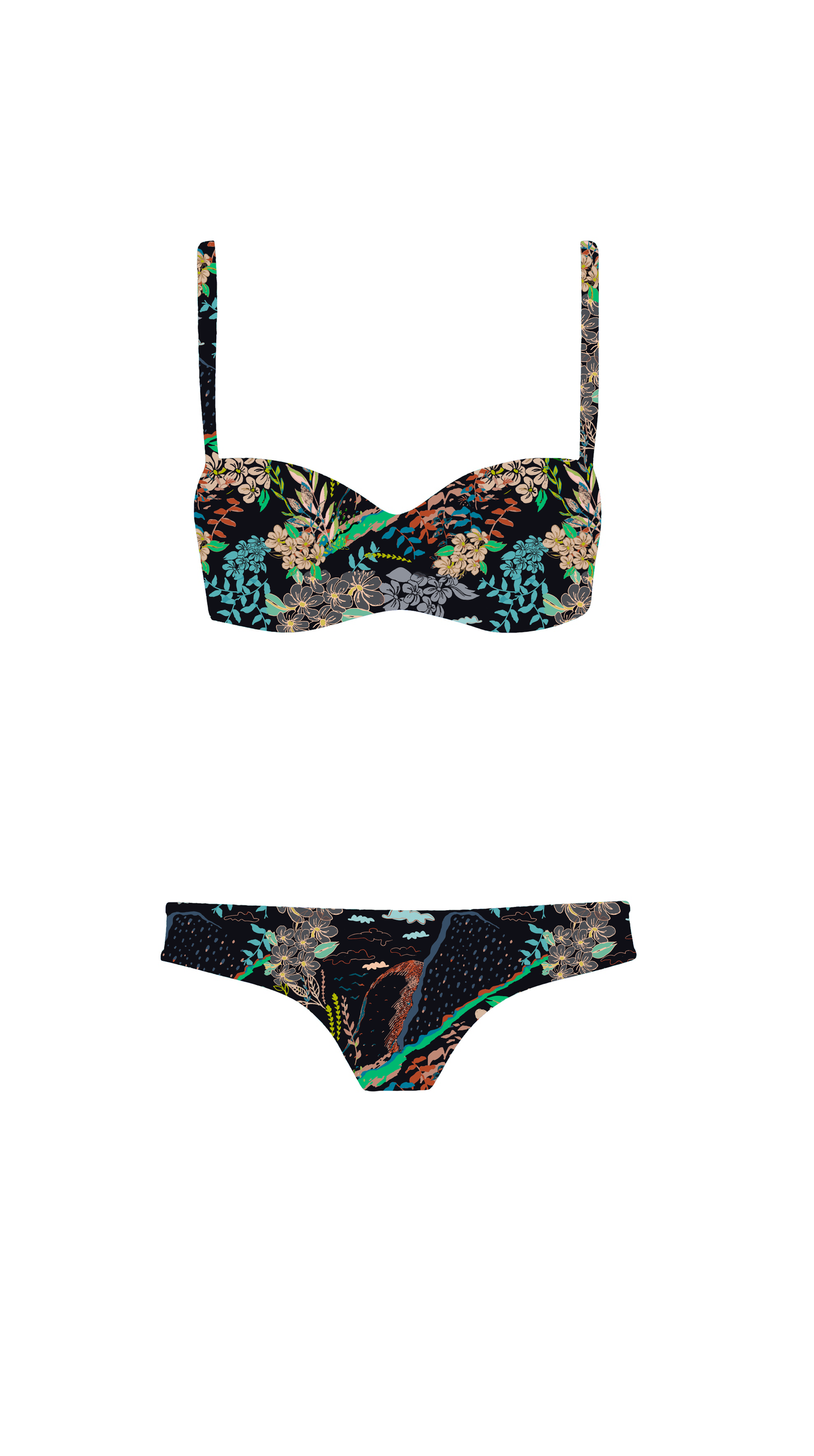 Swim Poly (NEW): Volcanos
