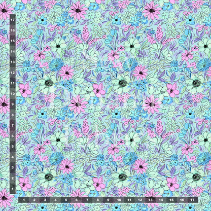Swim Poly (NEW): Painted Petals