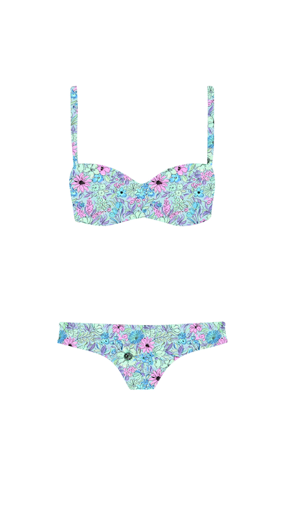 Swim Poly (NEW): Painted Petals