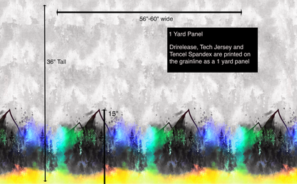Drop 4: Painted Peaks Border Panel