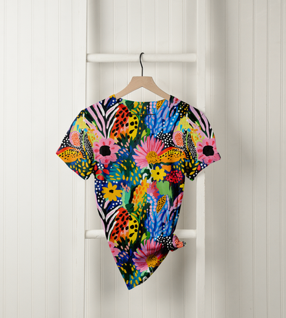 Tech Jersey: Painted Garden (New Release)