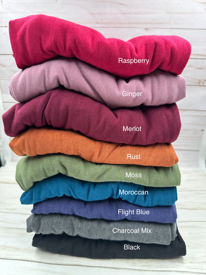 Jersey: Tencel/Organic Cotton/Spandex - Moroccan