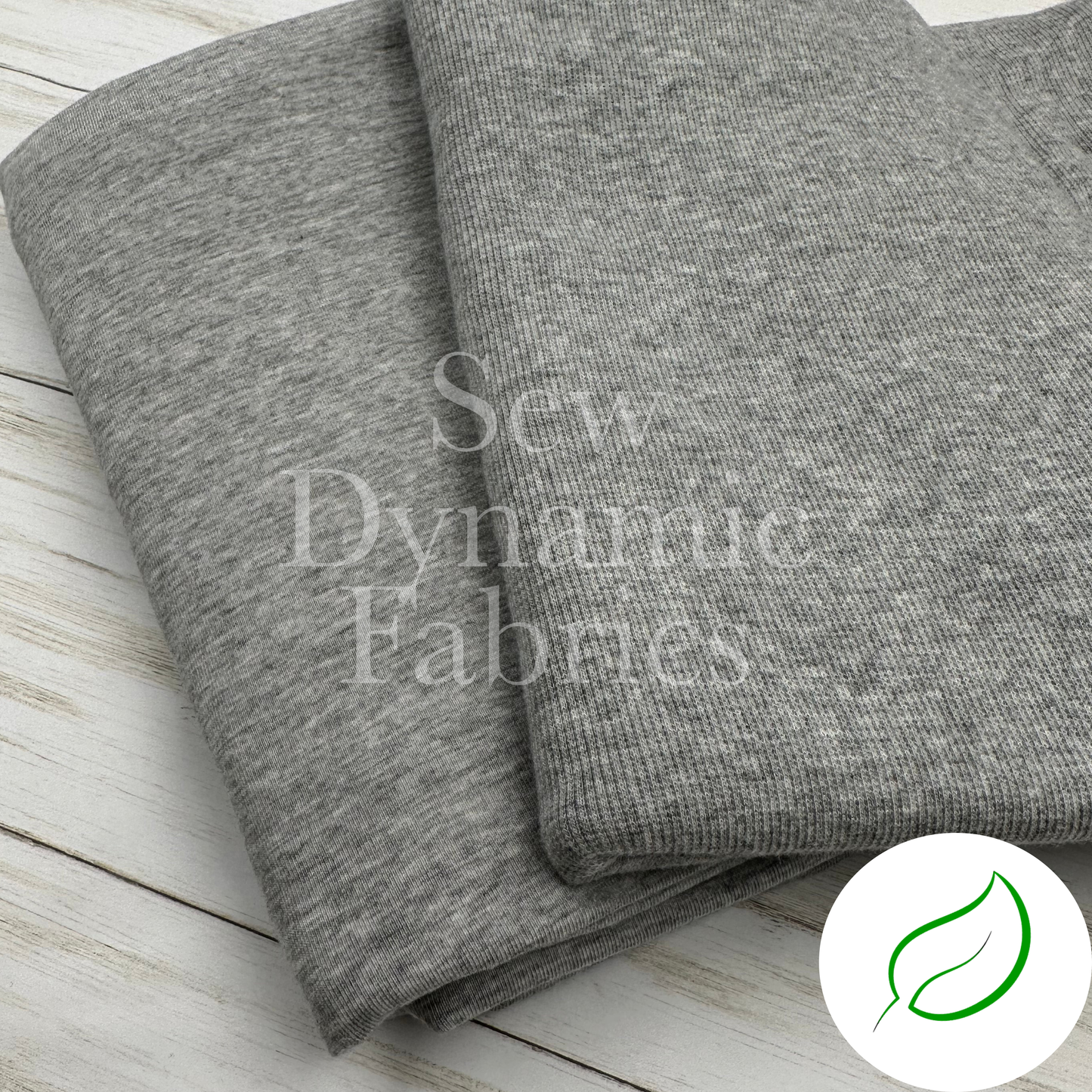 Jersey: Tencel/Organic Cotton/Spandex - Light Grey Mix