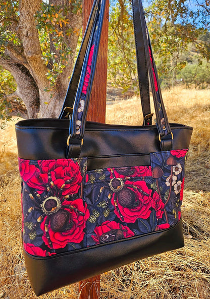 Flawed Panama Recycled Canvas: Spiders