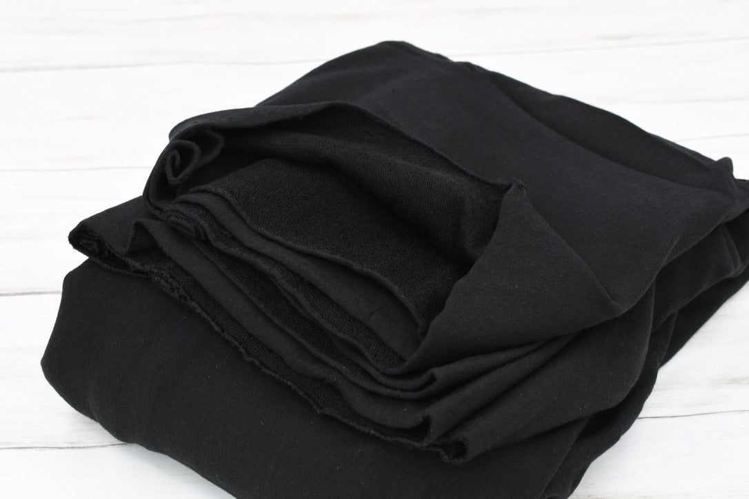 Jersey: Tencel/Organic Cotton/Spandex - Black