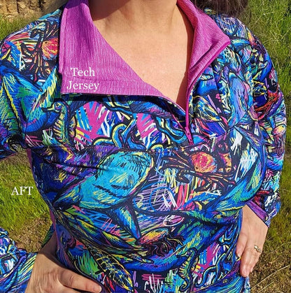 AK 265: Hollywood Cerise Woven Texture