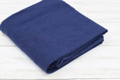 French Terry: Tencel/Organic Cotton/Spandex - Flight Blue