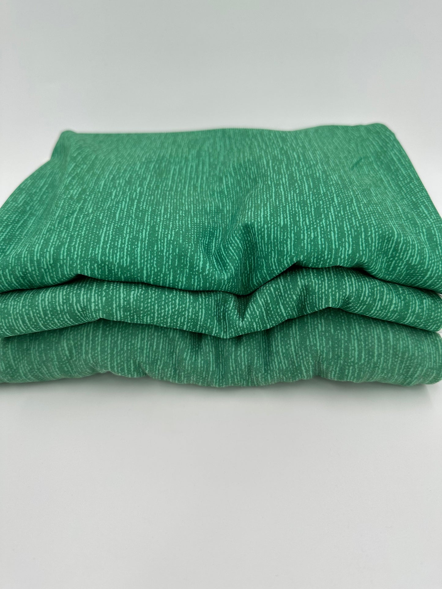 Tech Jersey: Adamite Green Printed Woven Texture