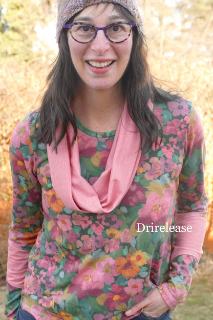 Drirelease: Light Pink Woven Texture
