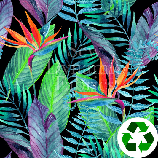Boardshort: Bird of Paradise (18" Precut)