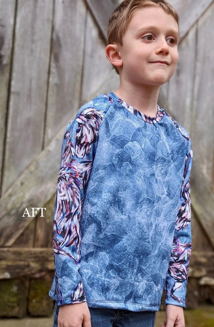 Brushed Jersey: Painted Horses