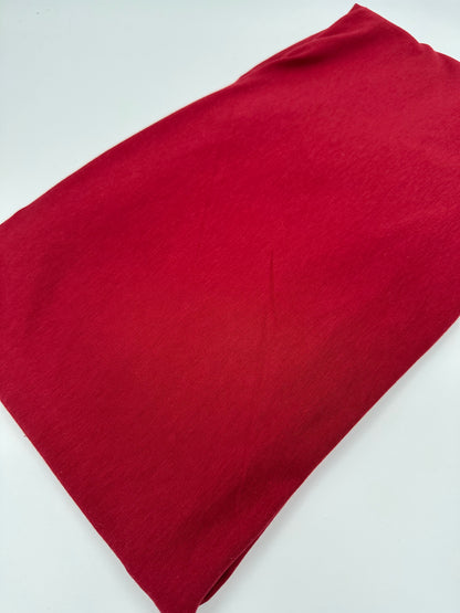 Jersey: Tencel/Organic Cotton/Spandex - Scarlet