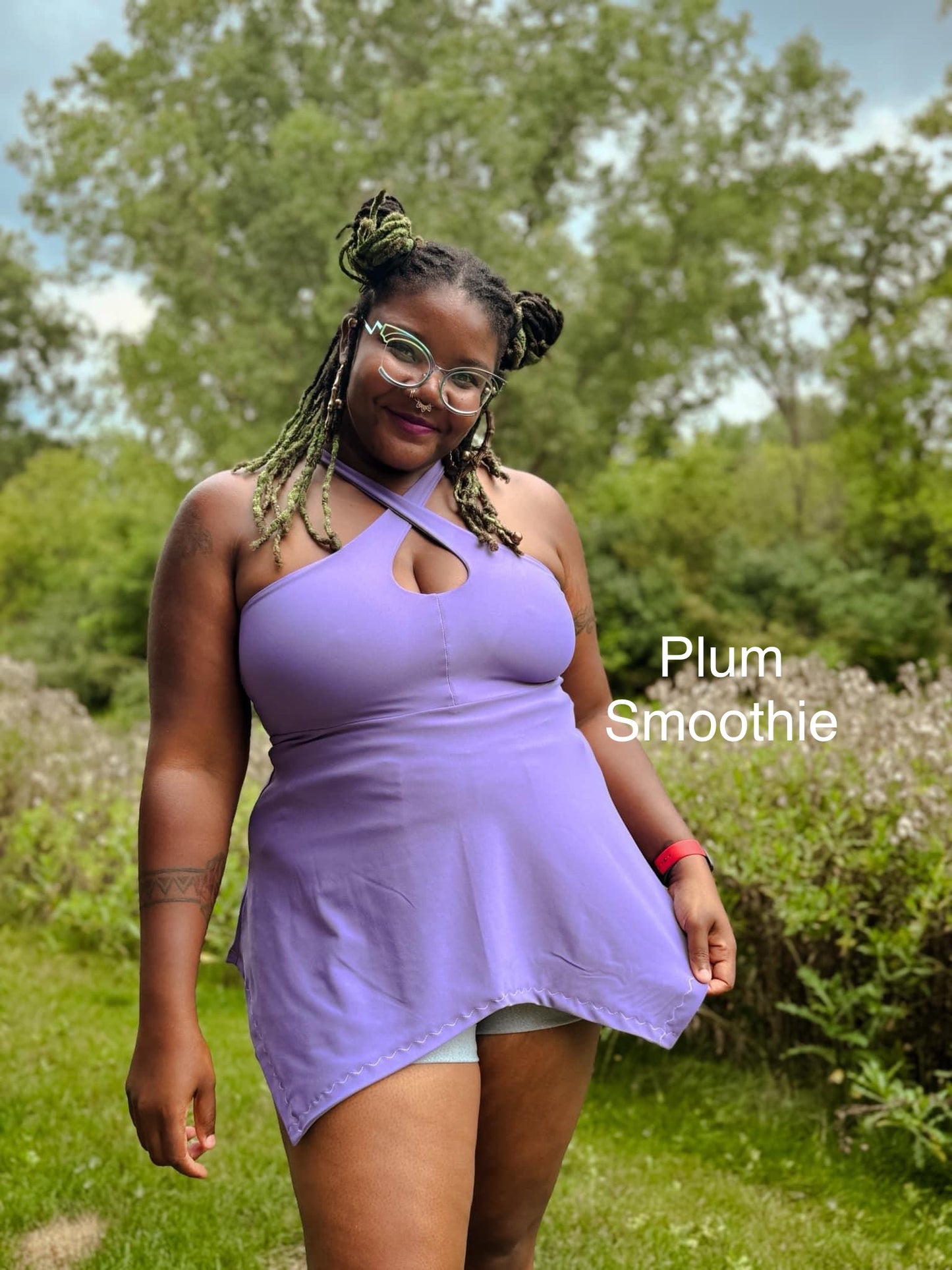 Tech Jersey Solids: Plum Smoothie