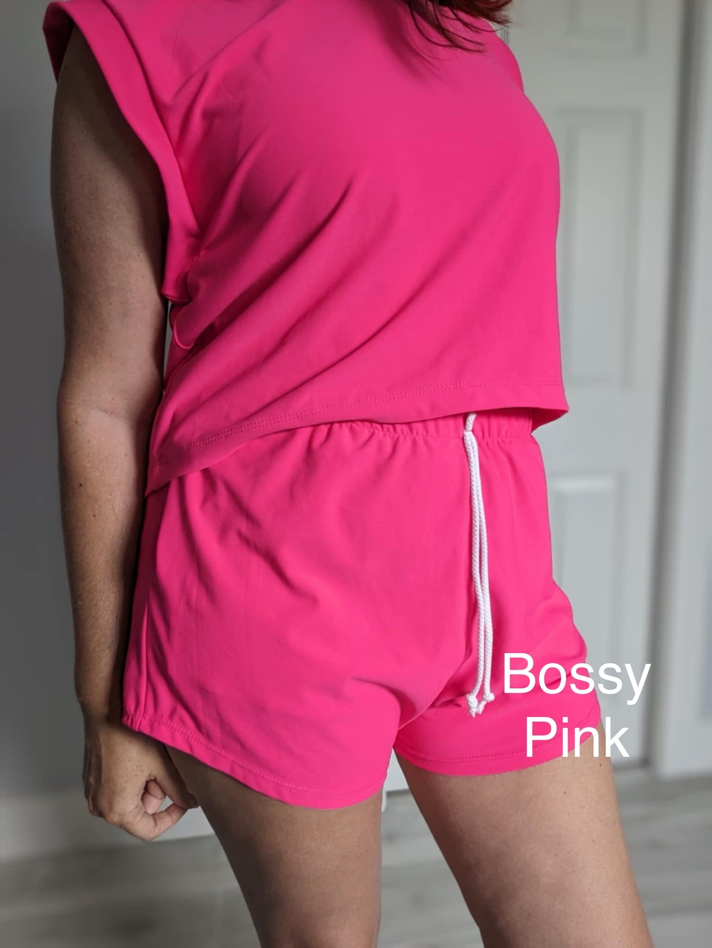 Tech Jersey Solids: Bossy Pink