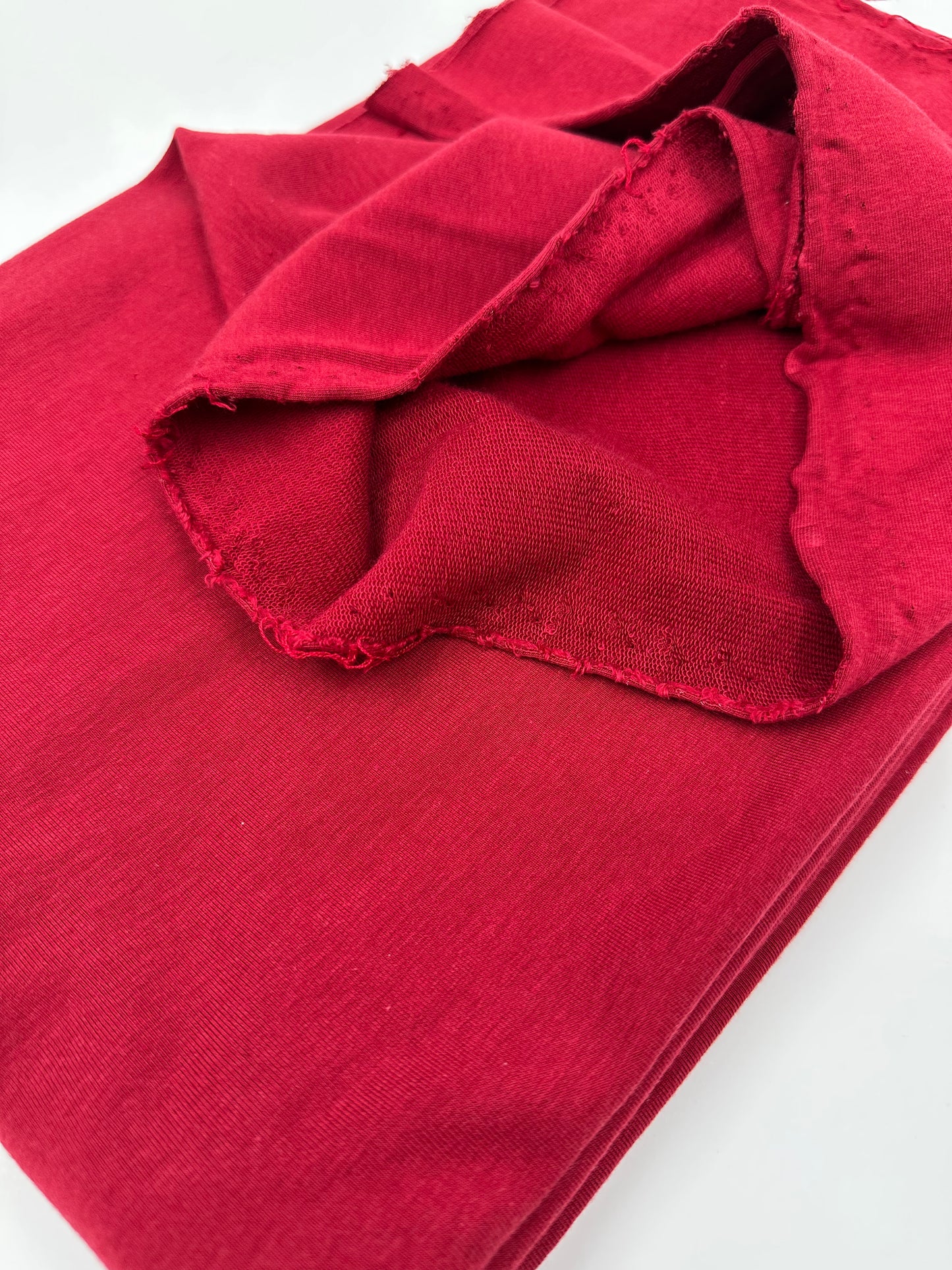 French Terry: Tencel/Organic Cotton/Spandex - Scarlet