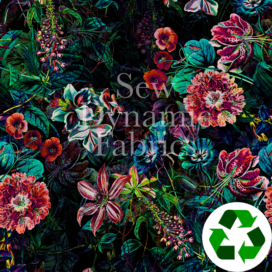 Swim Poly (NEW): Floral Nights