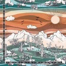 Cargar imagen en el visor de la galería, Jersey Knit: Desert Landscape