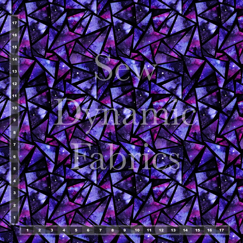 Recycled Panama Canvas: Geometric Space