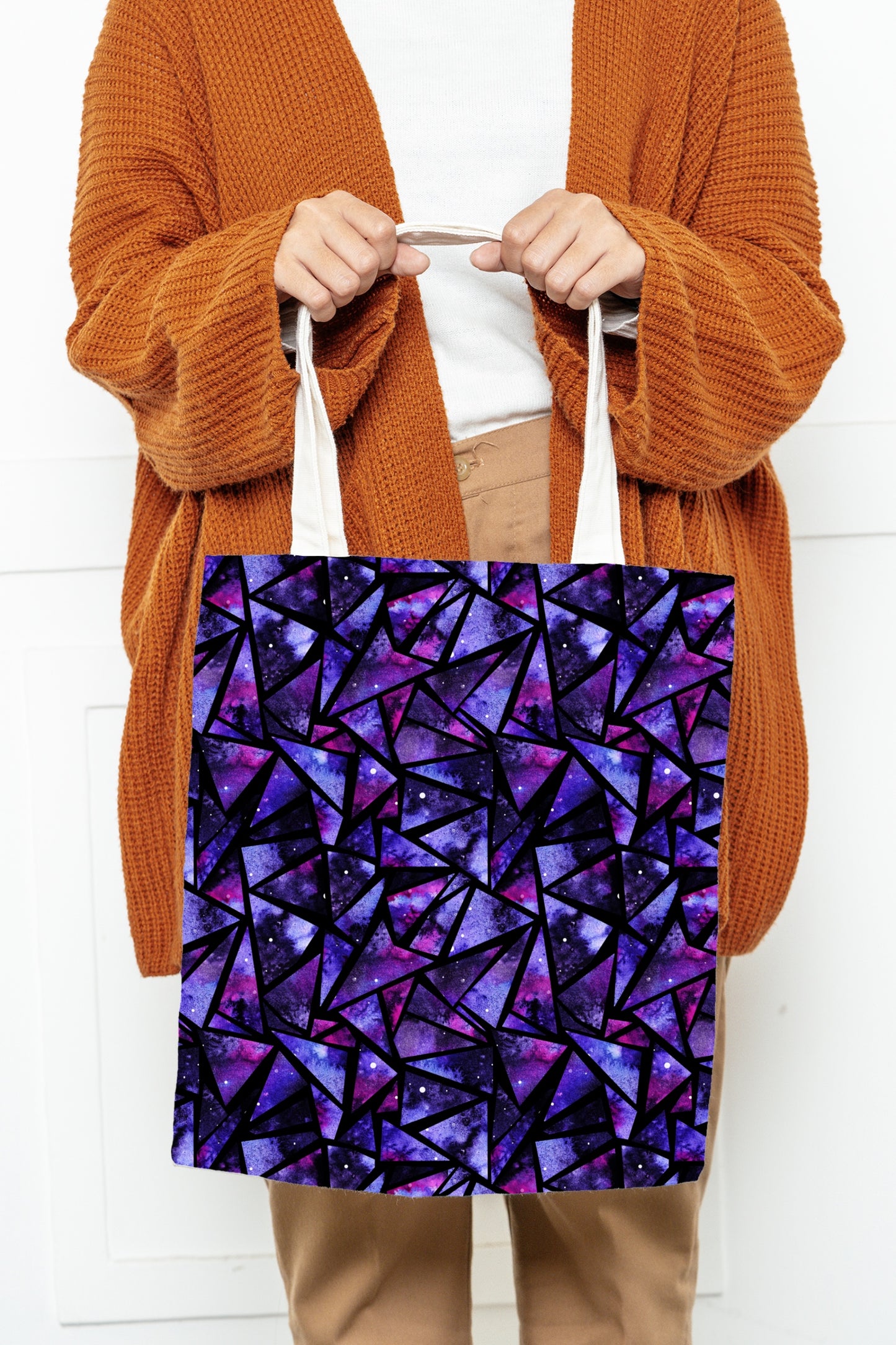 Recycled Panama Canvas: Geometric Space
