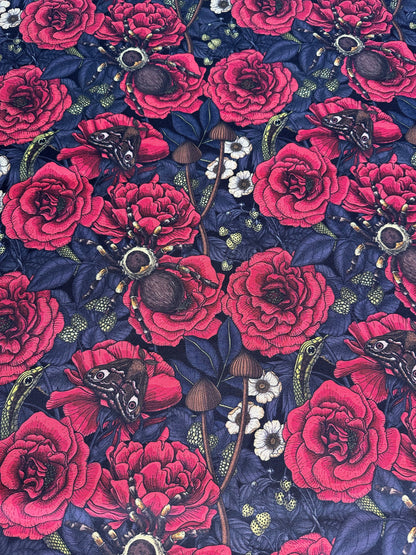 Flawed Panama Recycled Canvas: Spiders