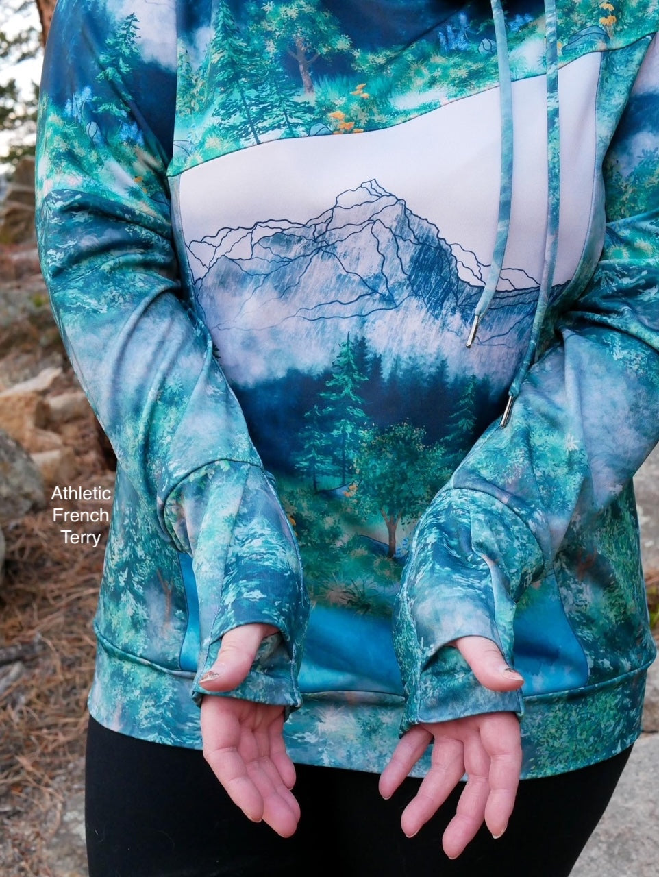 Tech Jersey: Forestscape