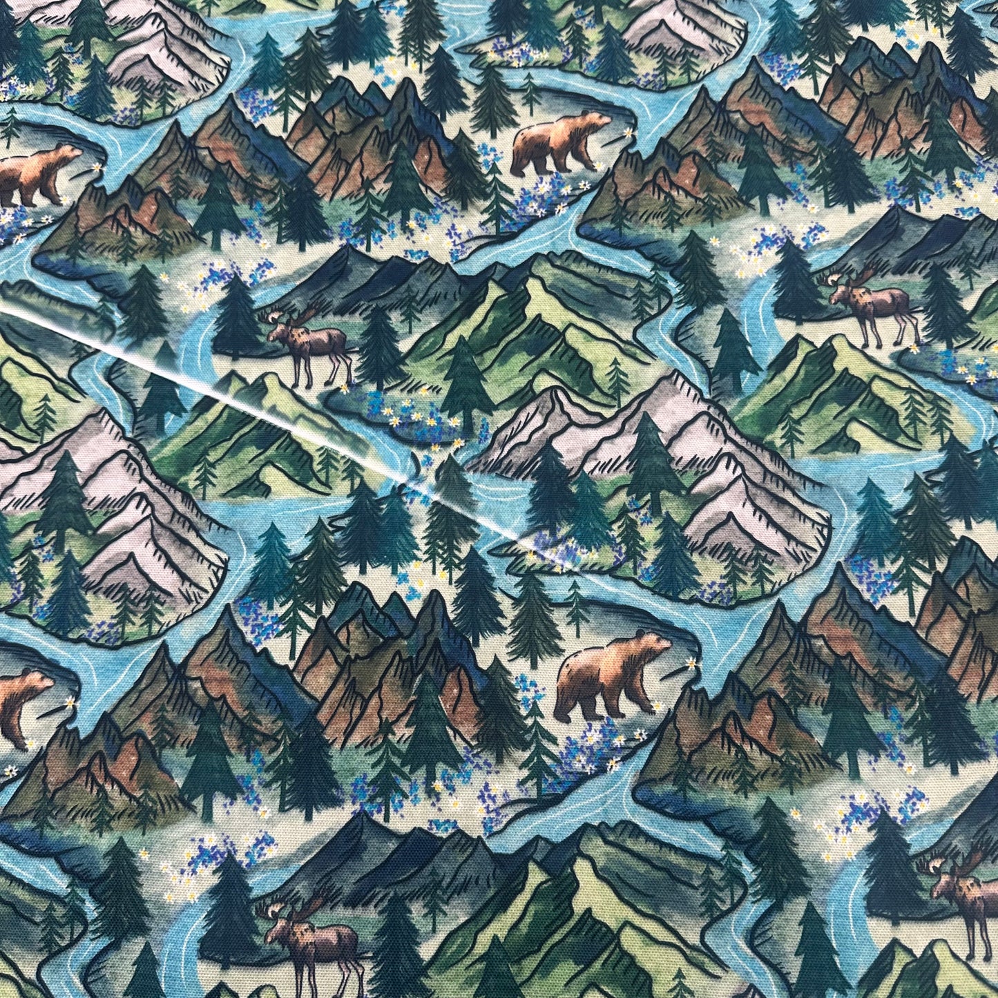 Panama Canvas: Watercolor Wilderness (Flawed: New Release)