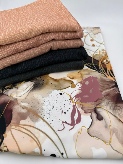 Brushed Jersey: Terra Palette